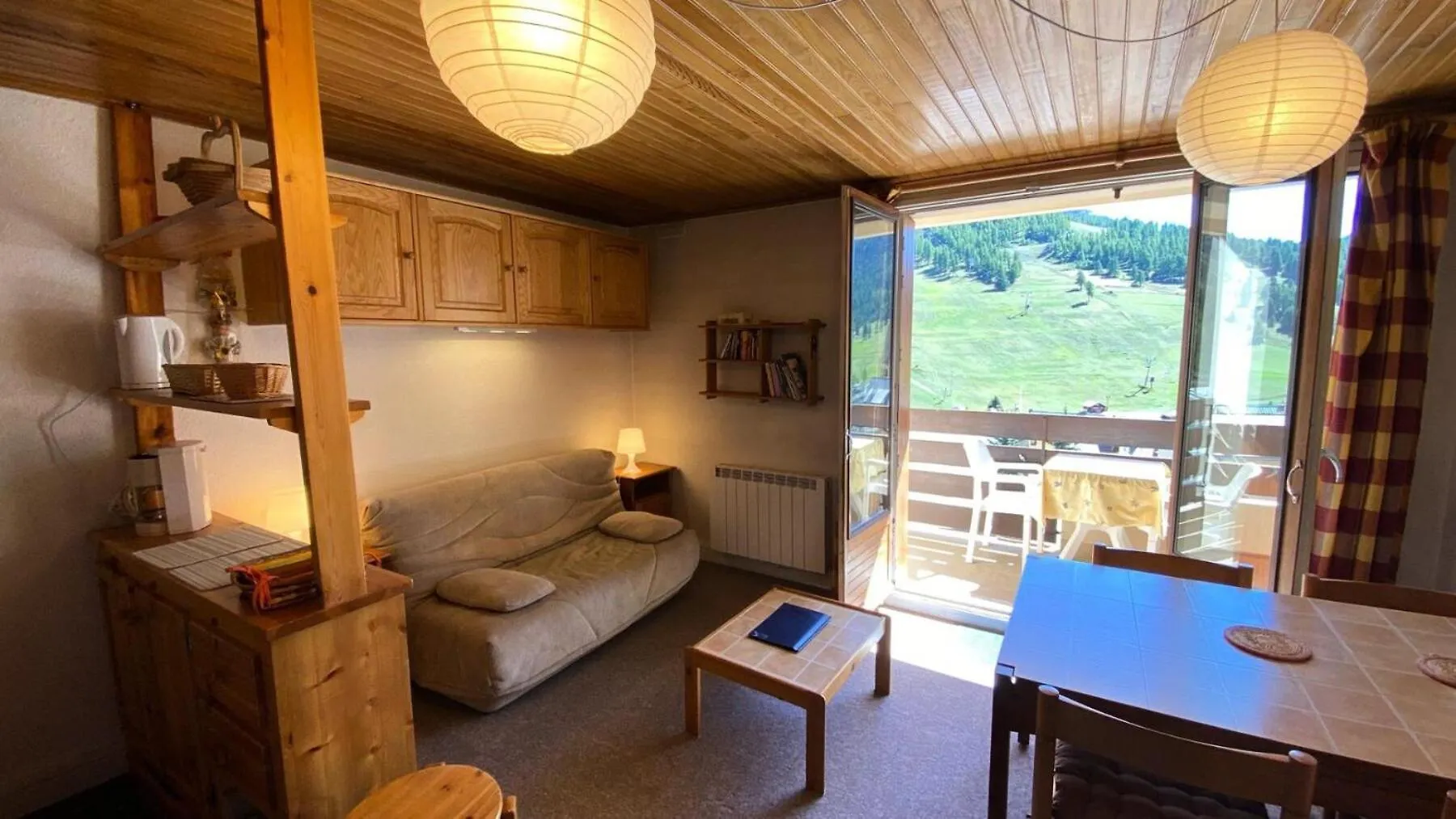 Residence Alpet I - Grand Studio Plein Sud - Belle Vue - Parking Mae-5004 モンジェネヴル アパート